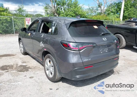 2025 Honda Hr-V 2Wd Lx z USA, uszkodzony, nr VIN 3CZRZ1H30SM730258